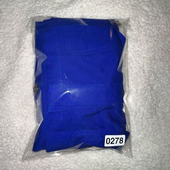 Chicos Women’s Royal Blue Lightweight Cinched Waist Jacket Size 2 (Large) - Picture 11 of 11